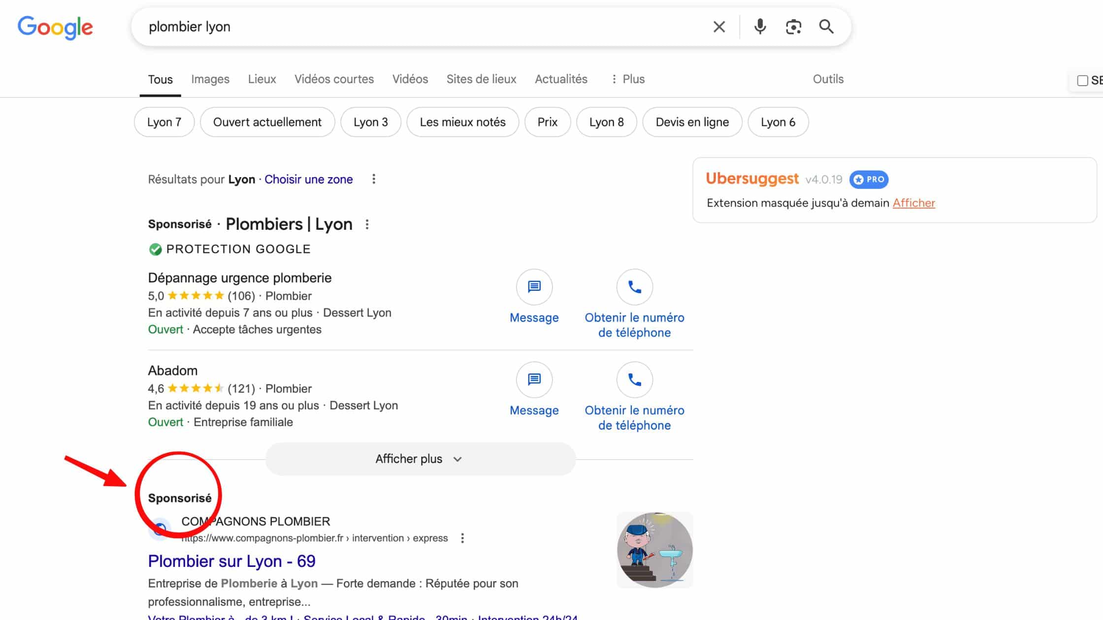 Publicité en ligne Google Ads
